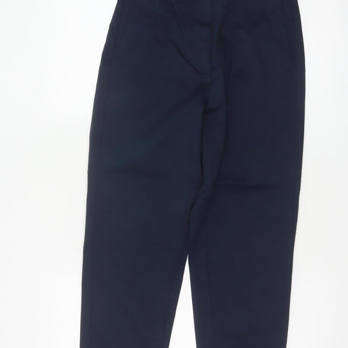Marks and Spencer Women’s Navy UK 10 Tailored Straight Trousers