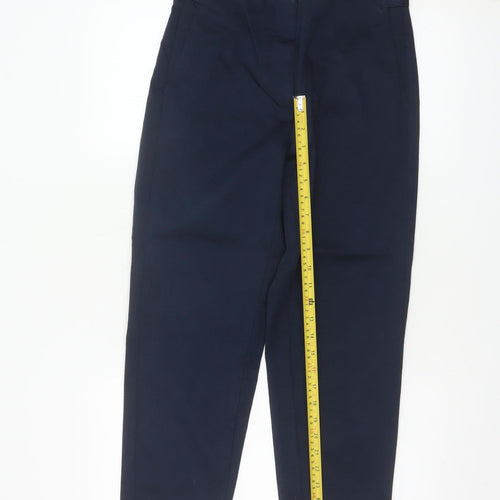Marks and Spencer Women’s Navy UK 10 Tailored Straight Trousers