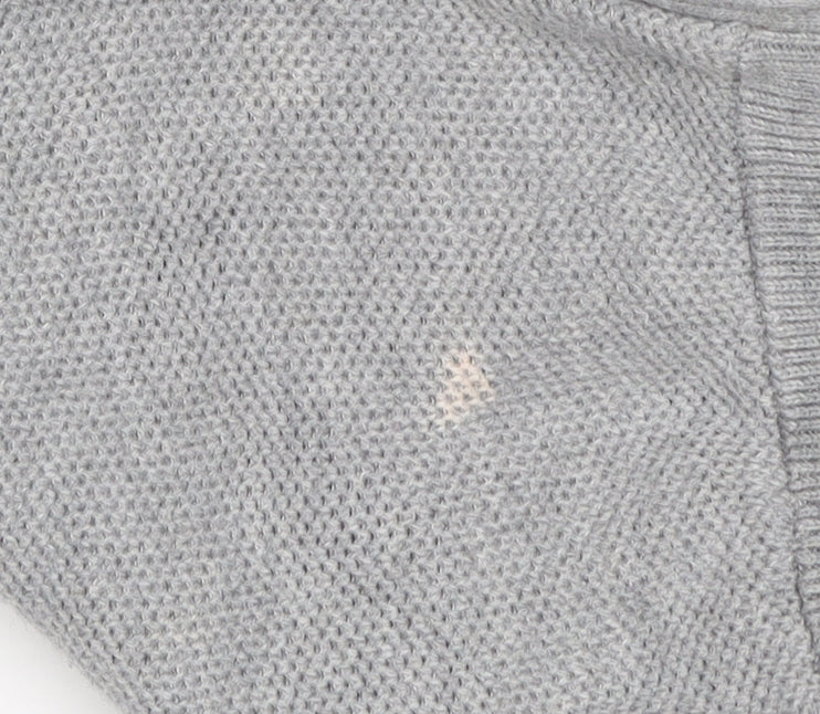 Polo Ralph Lauren Men’s Grey S Full Zip Pima Cotton Knit Sweatshirt