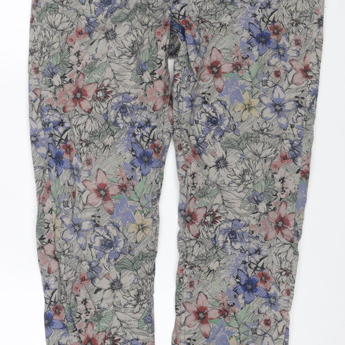 Esmara Women’s Multicoloured Floral Skinny Stretch Jeans UK 16