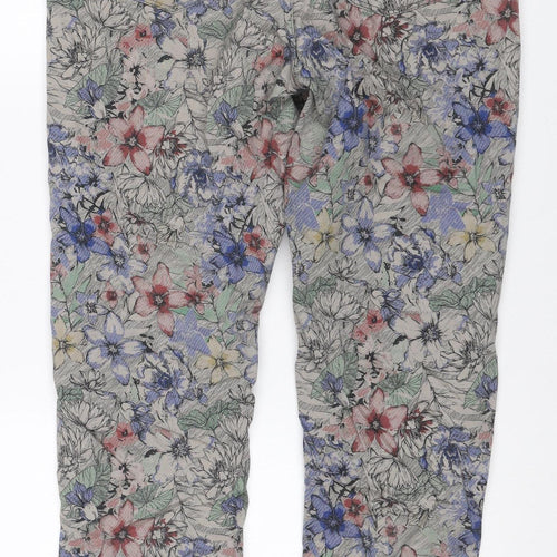 Esmara Women’s Multicoloured Floral Skinny Stretch Jeans UK 16