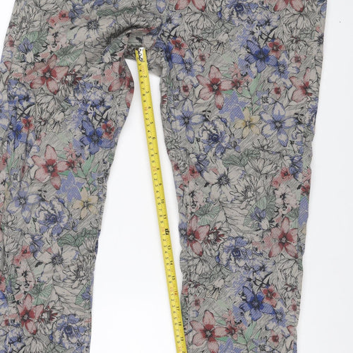 Esmara Women’s Multicoloured Floral Skinny Stretch Jeans UK 16