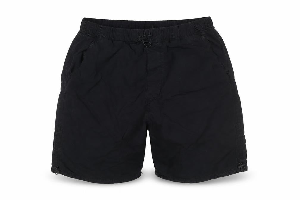 Zara Men’s Black Cotton Drawstring Relaxed Shorts Size S