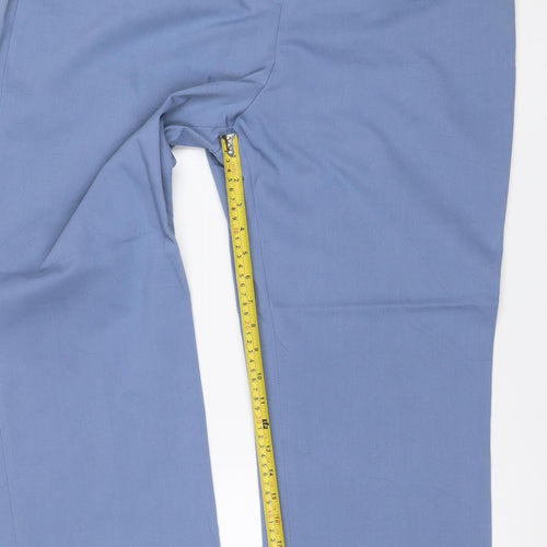 Cotswold Collections Women Blue Size 18 Wide-Leg Lined Trousers