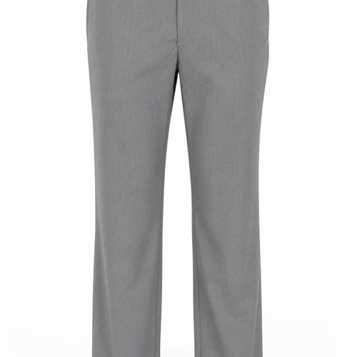 Marks & Spencer Men Grey 30R Regular Fit Check Dress Trousers