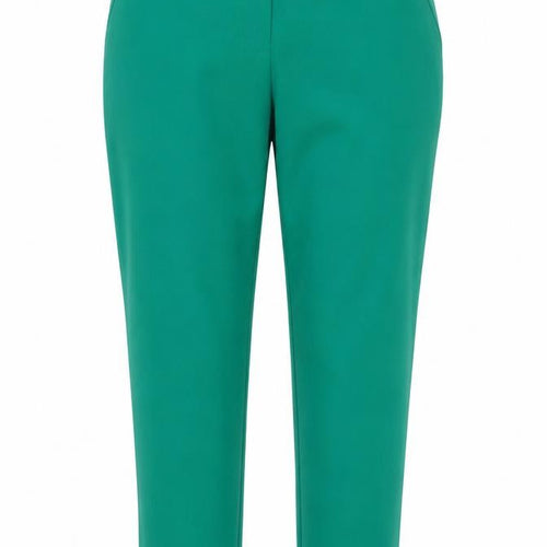 Dorothy Perkins Women Green Petite UK 8 Straight Tailored Dress Trousers