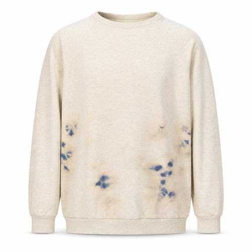 Topman LTD Men’s Beige M Pullover Crew Neck Graphic Sweatshirt
