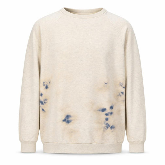 Topman LTD Men’s Beige M Pullover Crew Neck Graphic Sweatshirt