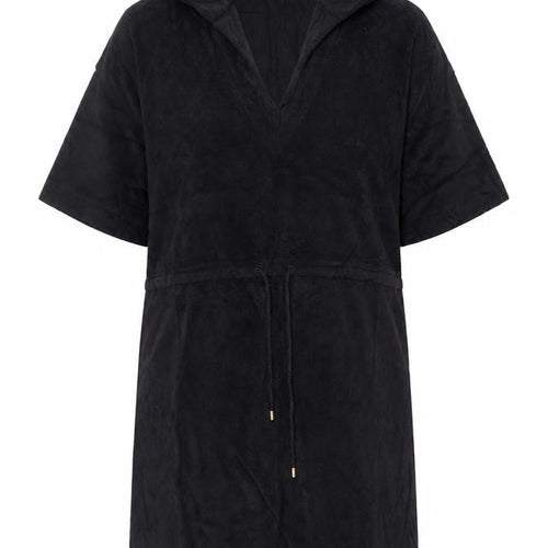 JD Williams Women’s Black S Hooded Long Sleeve Shift Dress