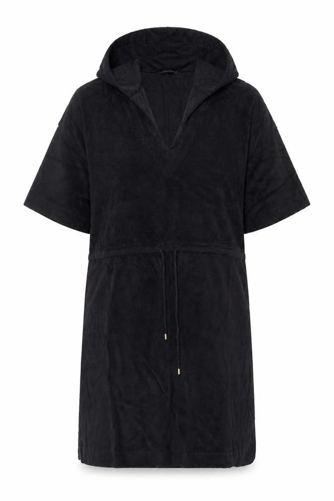 JD Williams Women’s Black S Hooded Long Sleeve Shift Dress