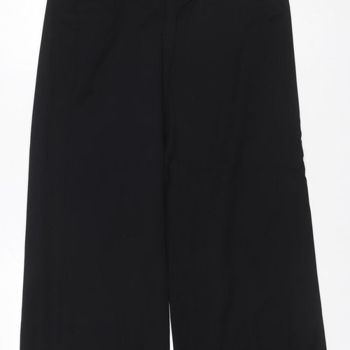 French Connection Women’s Black UK 10 Wool Tailored Straight Trousers
