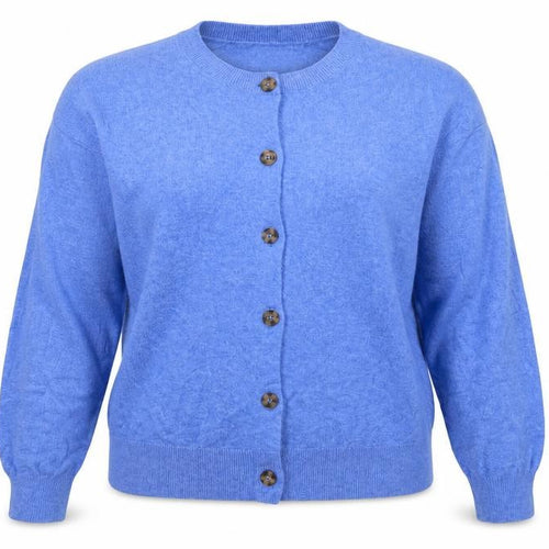 Marks and Spencer Women Blue XL Button Front Knit Cardigan