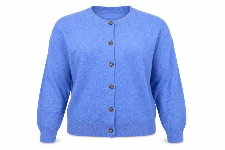 Marks and Spencer Women Blue XL Button Front Knit Cardigan