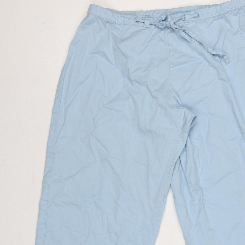 Additional view of Nike Women Blue UK 14 Capri Activewear Running Trousers Drawstring