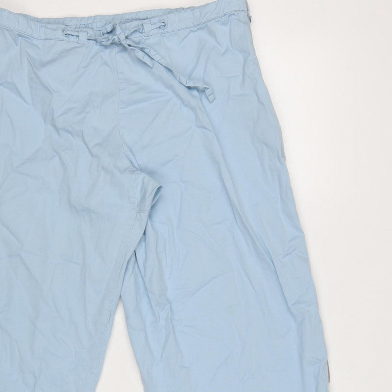 Additional view of Nike Women Blue UK 14 Capri Activewear Running Trousers Drawstring