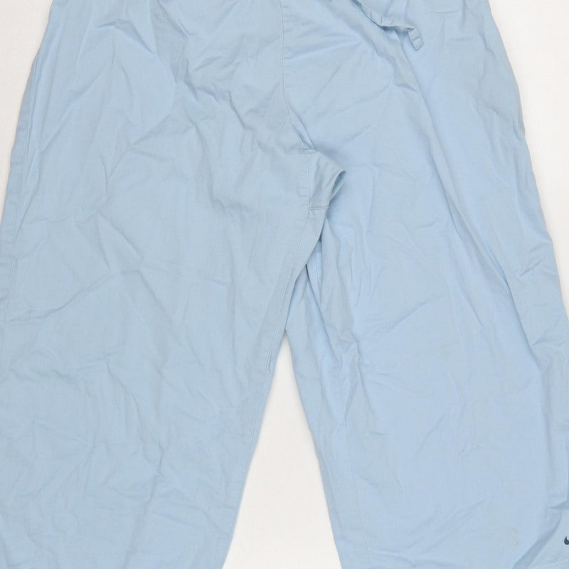 Additional view of Nike Women Blue UK 14 Capri Activewear Running Trousers Drawstring