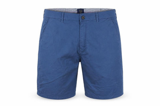 Lincoln Men’s Blue Chino Shorts Waist 40in Cotton Stretch Pockets