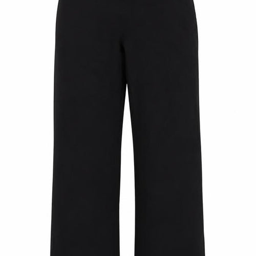 Zara Women’s Black L High Rise Wide Leg Dress Trousers