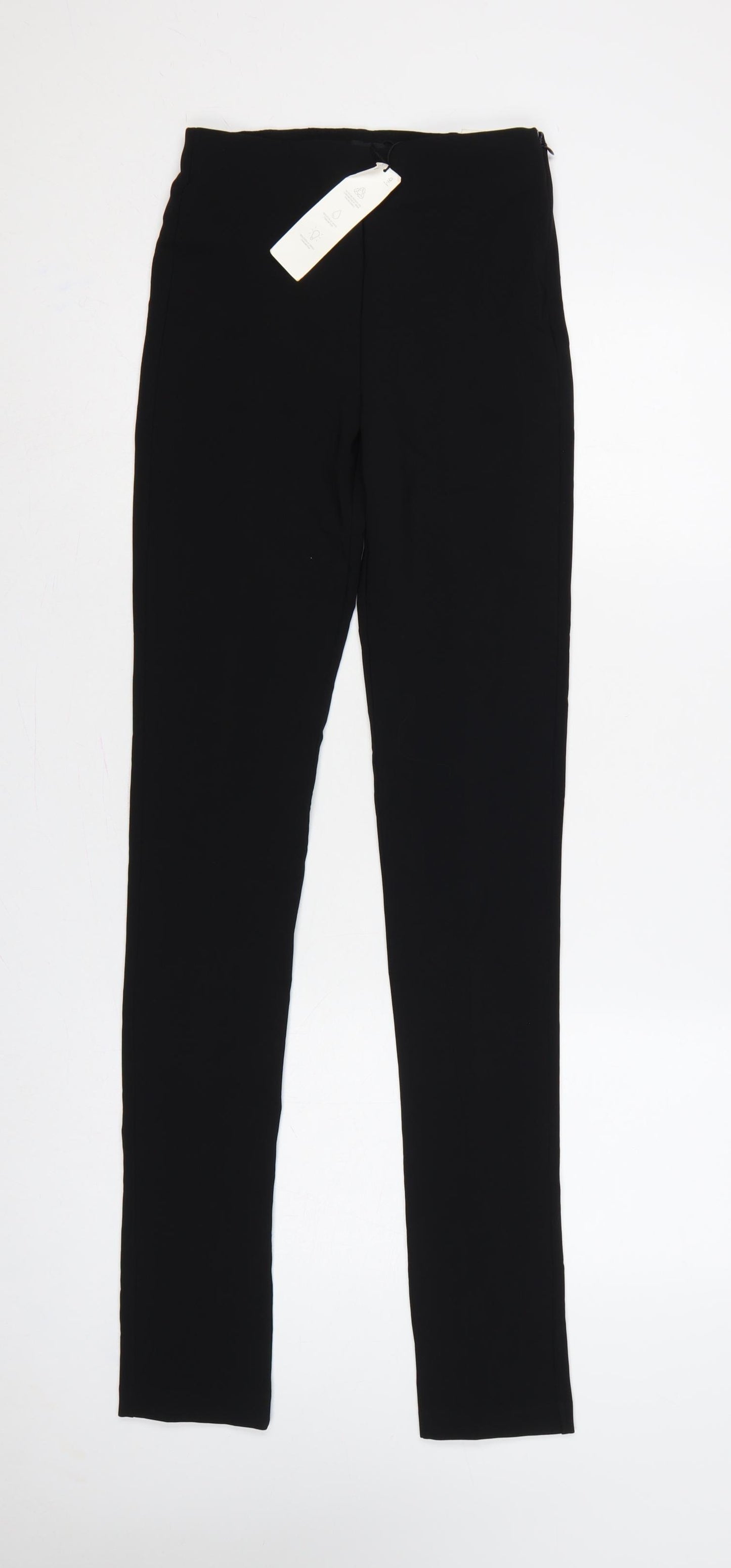 Zara Women’s Black XS High Rise Stretch Leggings NWT