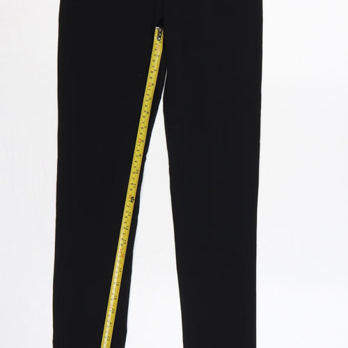 Zara Women’s Black XS High Rise Stretch Leggings NWT