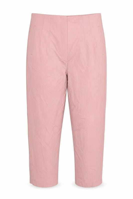 Zara Women Pink XL Tailored Tapered Smart Dress Trousers