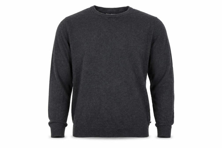 Jack & Jones Men’s Grey L Cotton Crew Neck Pullover Knit Jumper
