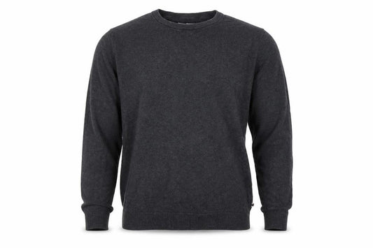 Jack & Jones Men’s Grey L Cotton Crew Neck Pullover Knit Jumper