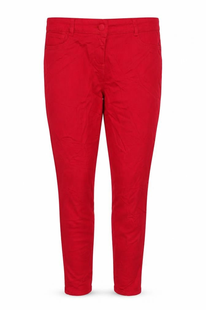 Next Women Red UK 14R Jegging Stretch Mid Rise 5-Pocket Jeans