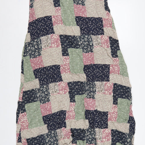 Apricot Women’s Multicoloured UK 14 Floral Patchwork Maxi Skirt