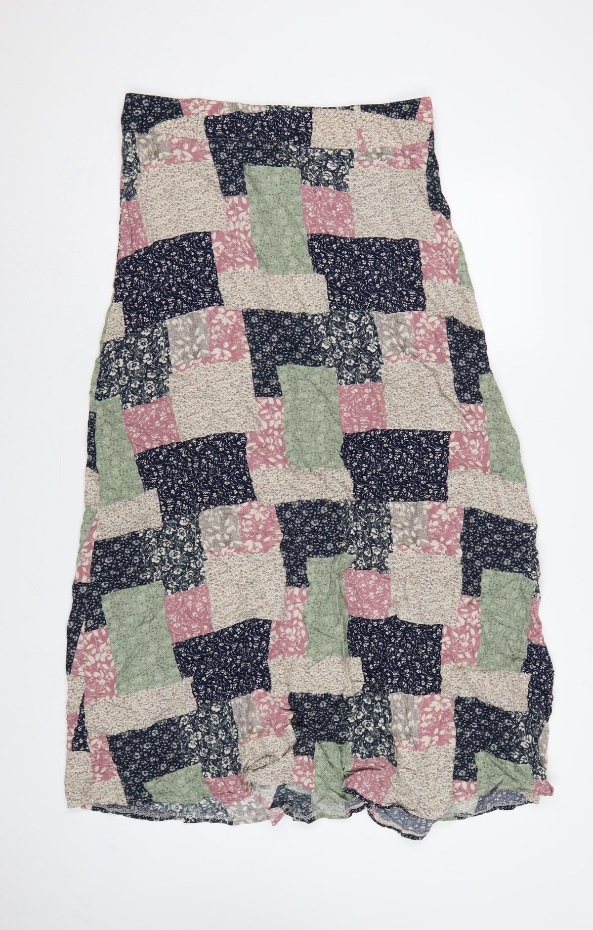 Apricot Women’s Multicoloured UK 14 Floral Patchwork Maxi Skirt