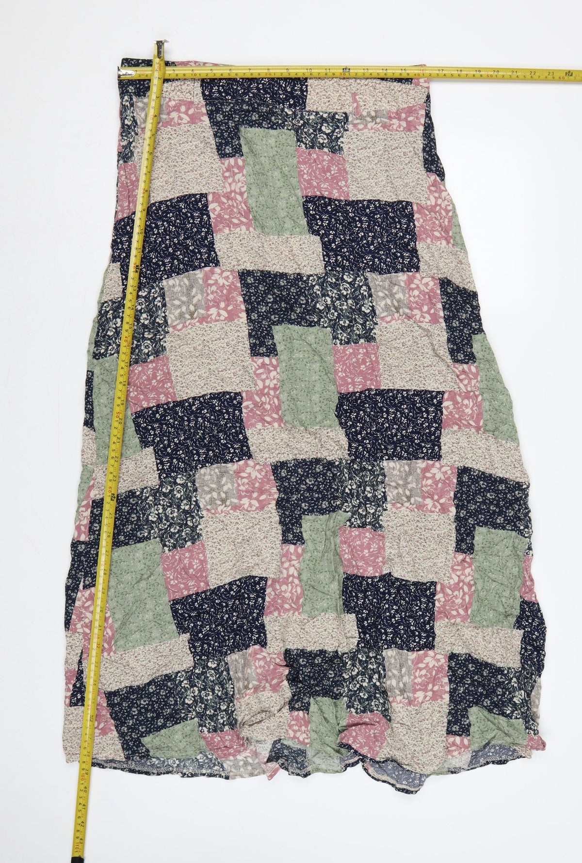 Apricot Women’s Multicoloured UK 14 Floral Patchwork Maxi Skirt