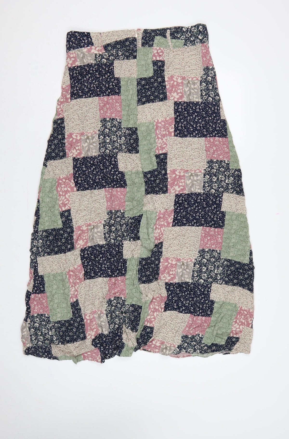Apricot Women’s Multicoloured UK 14 Floral Patchwork Maxi Skirt