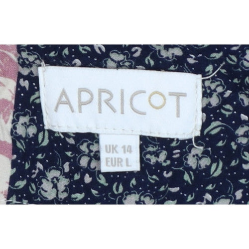 Apricot Women’s Multicoloured UK 14 Floral Patchwork Maxi Skirt