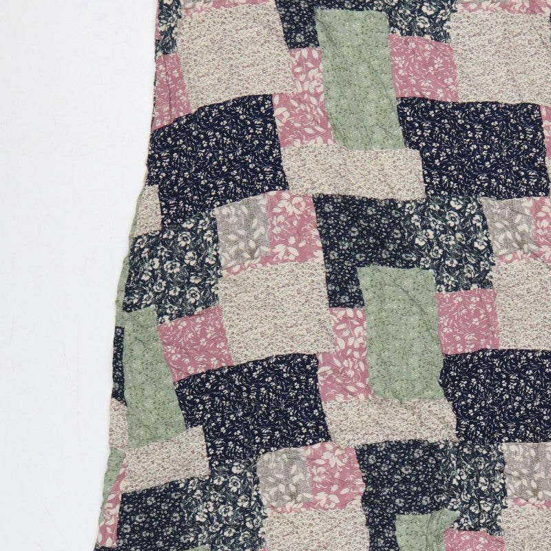 Apricot Women’s Multicoloured UK 14 Floral Patchwork Maxi Skirt