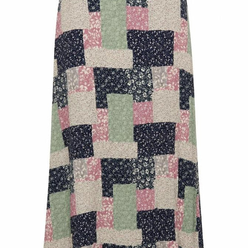 Apricot Women’s Multicoloured UK 14 Floral Patchwork Maxi Skirt
