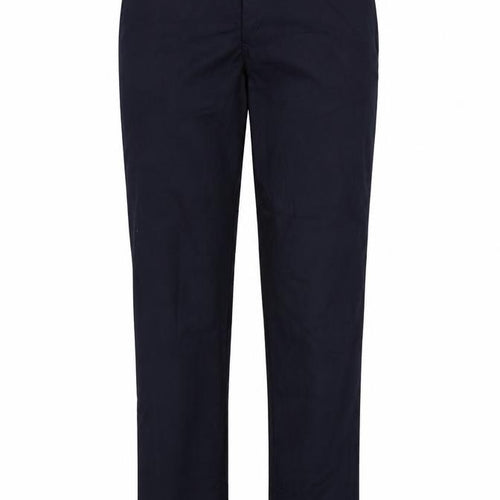 Zara Women’s Blue M Straight Leg Smart Trousers Pockets