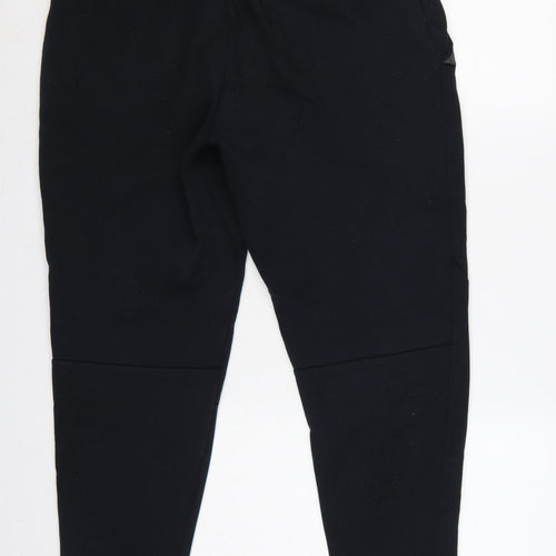 New Balance Men's Black M Jogger Trousers Tapered Drawstring Logo