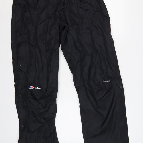 Berghaus Men’s Black L Hydroshell Waterproof Rain Trousers 31in Leg