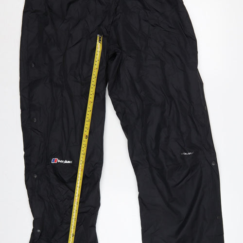 Berghaus Men’s Black L Hydroshell Waterproof Rain Trousers 31in Leg