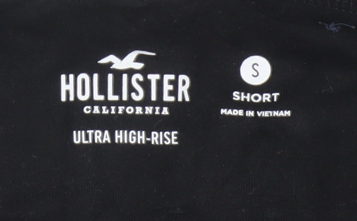 Hollister Women Black S Ultra High Rise Flared Stretch Leggings