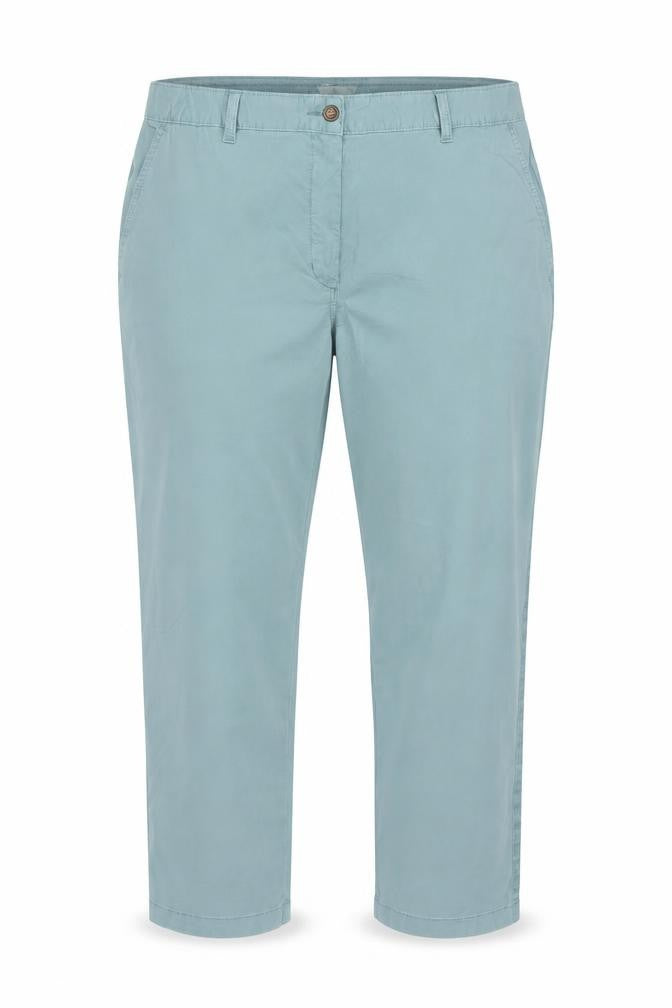 Marks and Spencer Women’s Blue Size 18 Tapered Chino Trousers