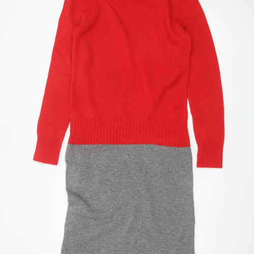 Marc by Marc Jacobs Women Multicolour S Wool Cashmere Jumper Dress