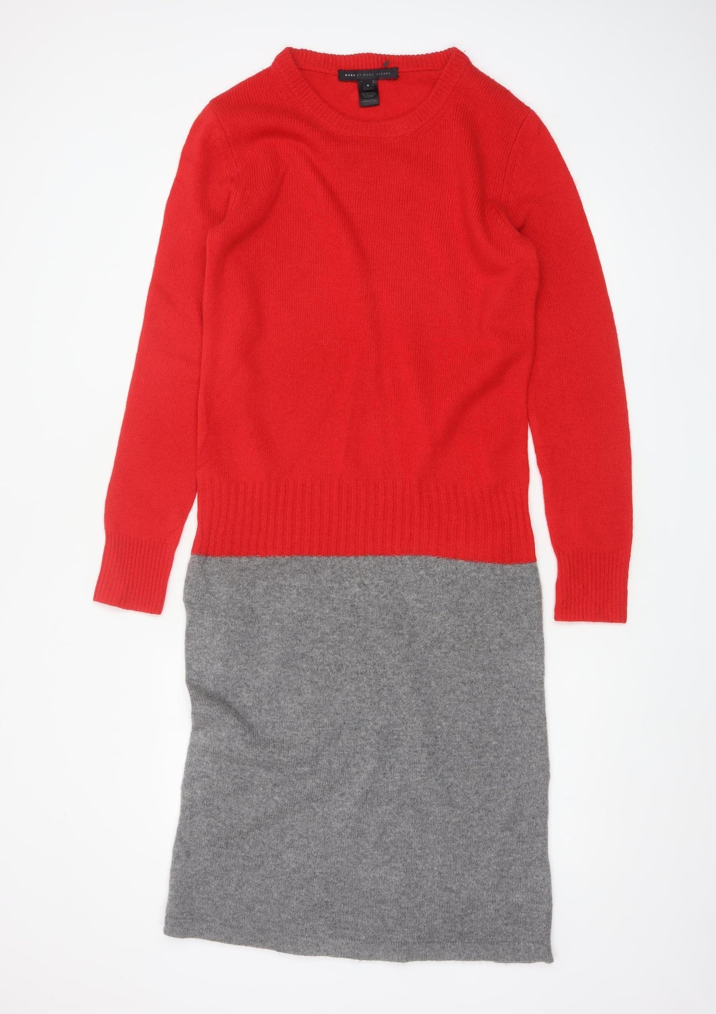 Marc by Marc Jacobs Women Multicolour S Wool Cashmere Jumper Dress