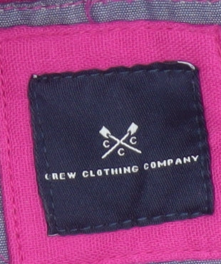 Crew Clothing Company Women’s Pink Size 8 Relaxed Fit Cotton Shirt
