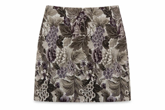 Marks & Spencer Women Multicoloured Floral Pencil Skirt UK 16 Long