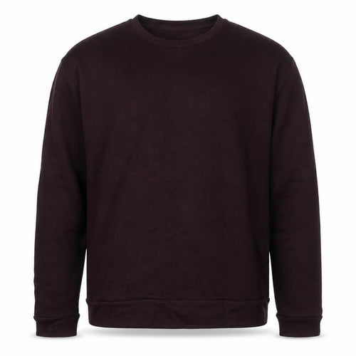 ASOS Men Brown L Pullover Crew Neck Cotton Sweatshirt