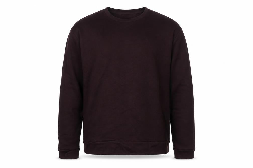 ASOS Men Brown L Pullover Crew Neck Cotton Sweatshirt