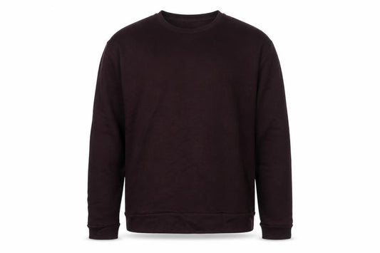 ASOS Men Brown L Pullover Crew Neck Cotton Sweatshirt