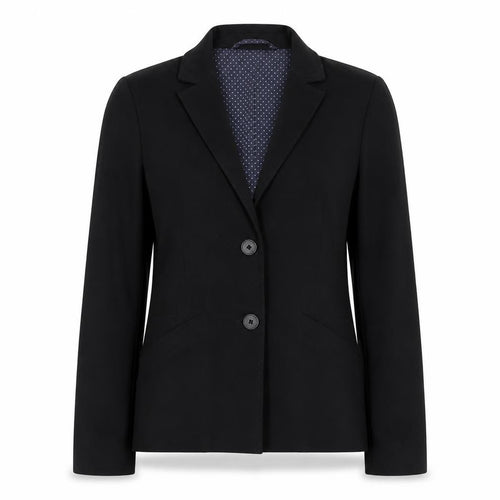 Jigsaw Women’s Black UK 8 Wool Blend 2 Button Tailored Blazer