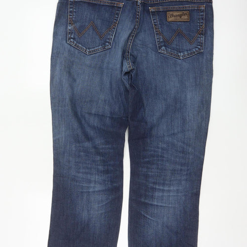 Wrangler Men’s Blue W36 L30 Texas Stretch Straight Jeans